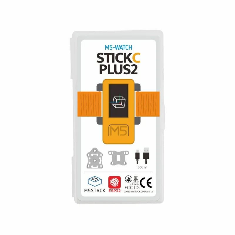 M5Stack Official M5StickC PLUS2 ESP32 Mini IoT Development Kit 1.14 - inch TFT Screen IoT Controller for UIFlow - Avero