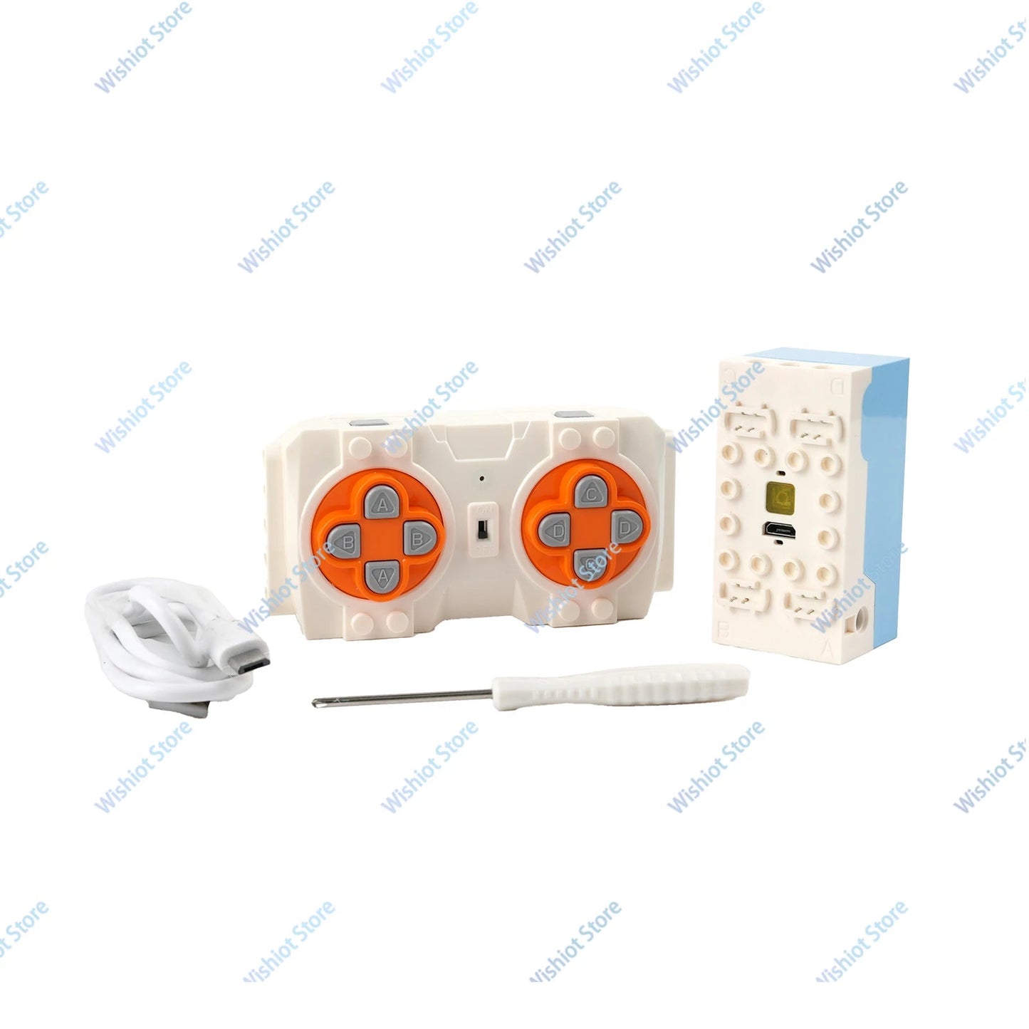 Mould King MOC Power Functions Technical Parts M L XL Servo Motor Electric Remote Control Battery Box Blocks Gift for Kids - Avero