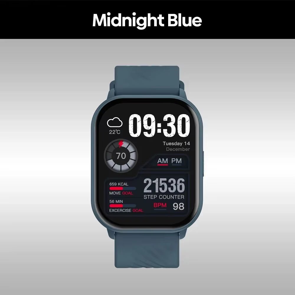 New GTS 3 Voice Calling Smart Watch Ultra - Big 2.03'' HD Screen 24H Health Monitor 100+ Sport Modes 200+ Watch Faces - Avero