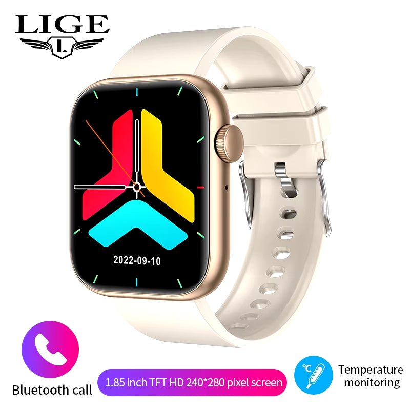 New Smart Watch 2025 Wireless Charging Smartwatch Bluetooth Calls Men Women Smartwatches Fitness Bracelet Custom Watch Face - Avero