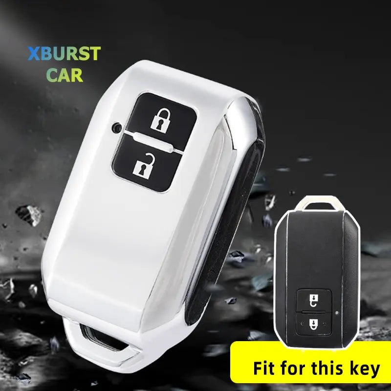 New TPU Shell For Suzuki Ertiga Swift 2017 Wagon R Japanese Monopoly Type 3C Car Remote Key Case Cover Protected Fob Accessories - Avero