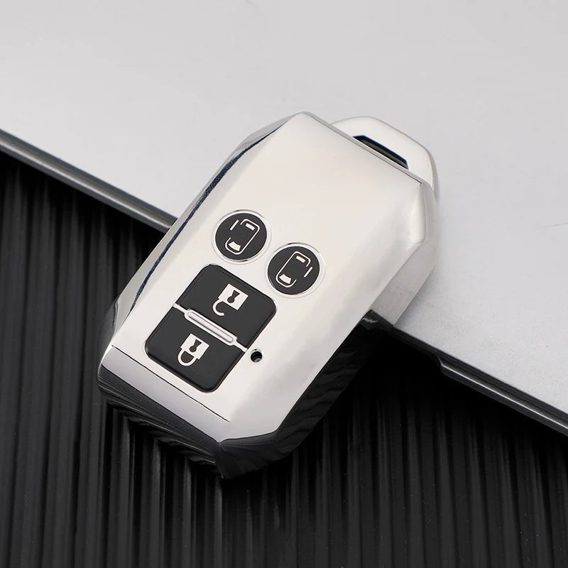 New TPU Shell For Suzuki Ertiga Swift 2017 Wagon R Japanese Monopoly Type 3C Car Remote Key Case Cover Protected Fob Accessories - Avero