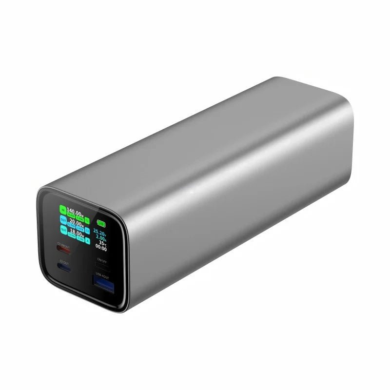 PD3.1 140W Power Bank 27000mah LCD TFT Color Screen 2C1A port Laptop Phone Drone Camera Portable Bidirectional Fast Charging - Avero