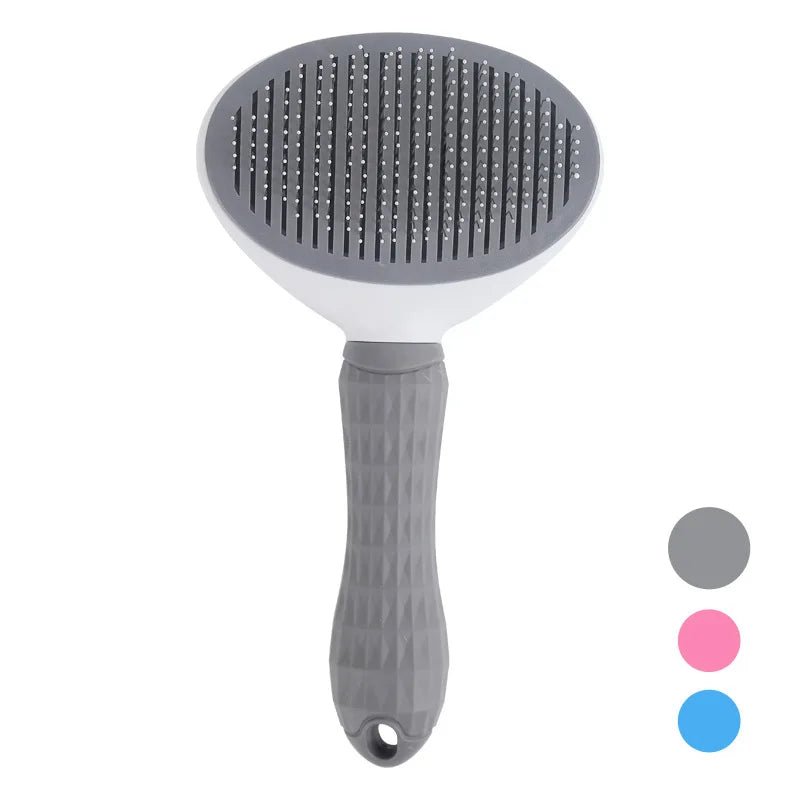 Pet Dog Hair Brush Cat Comb Grooming And Care Cat Brush Stainless Steel Comb For Long Hair Dogs Cleaning Pets Dogs Accessories - Avero