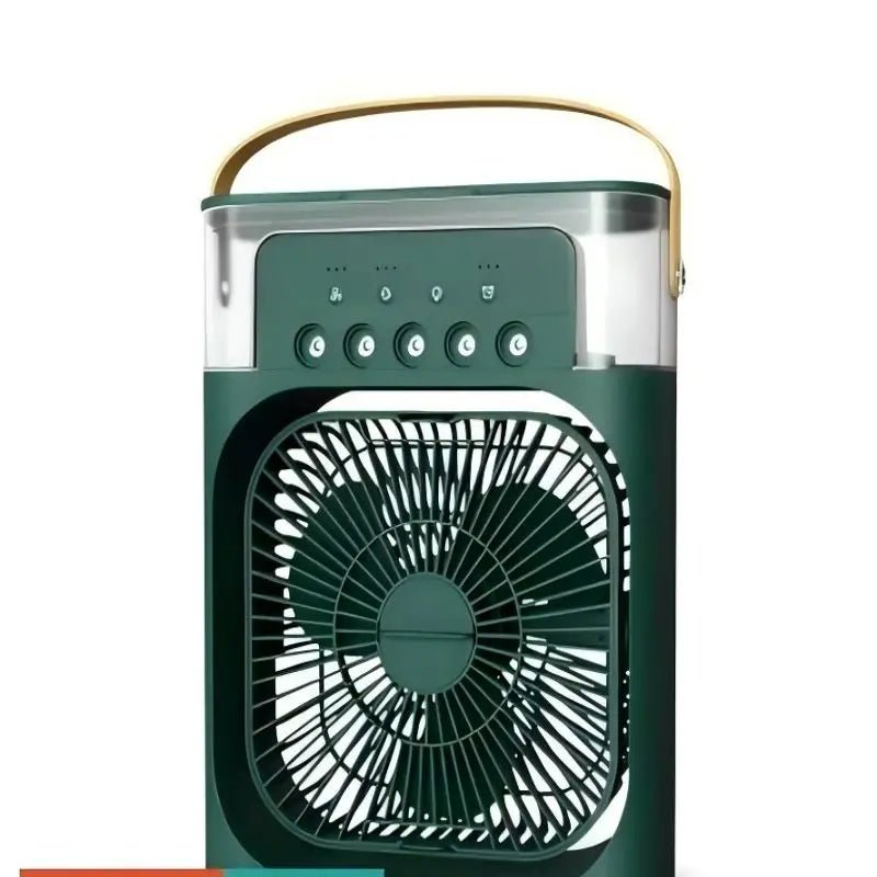 Portable Humidifier Fan Air Conditioners USB Electric Fan LED Night Light Water Mist Fun 3 In 1 Air Cooler Humidifie For Home - Avero
