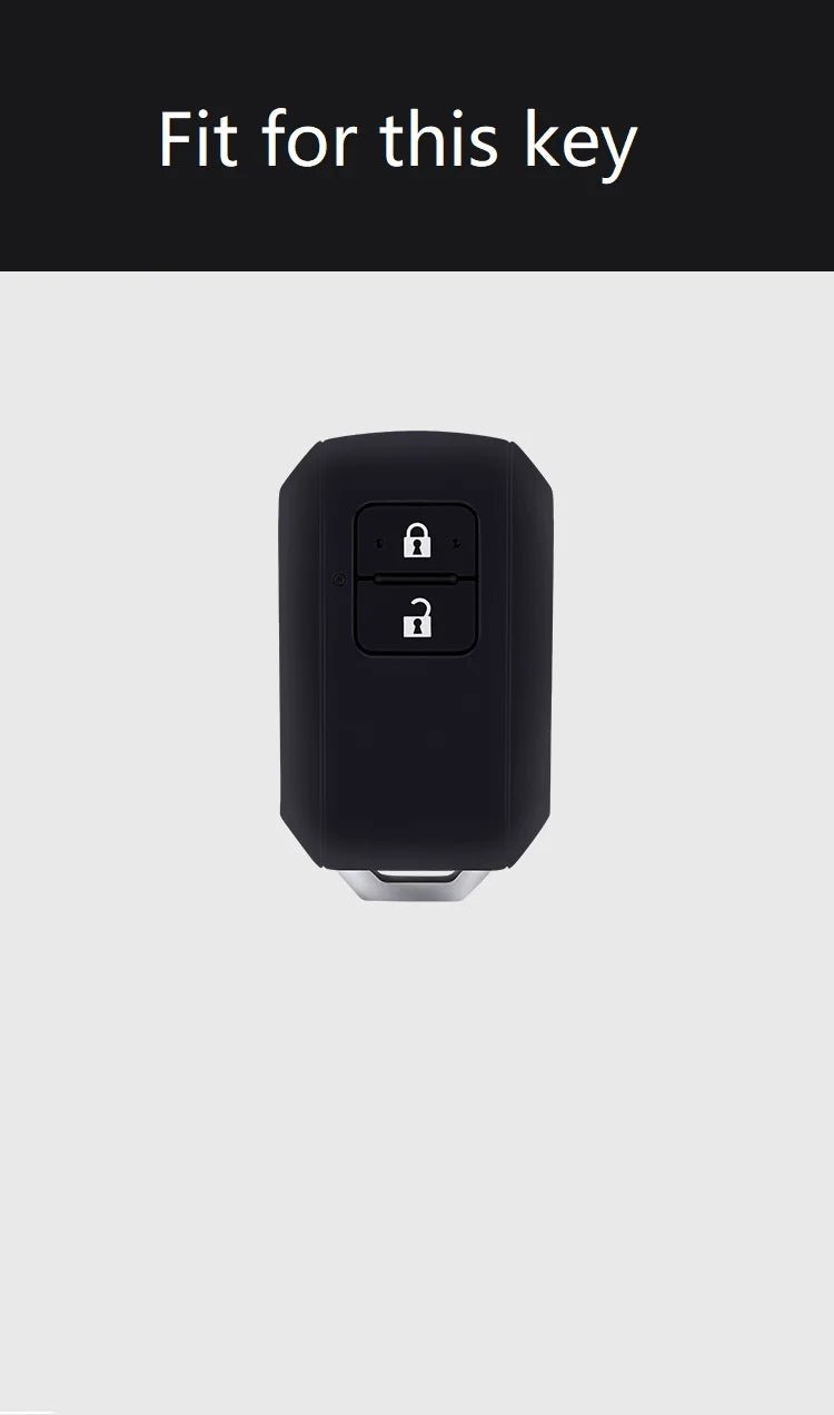 Real Carbon fiber Car Remote key Fob case key Cover for suzuki swift 2017 2019 2020 wagon R monopoly keyless holder protection - Avero