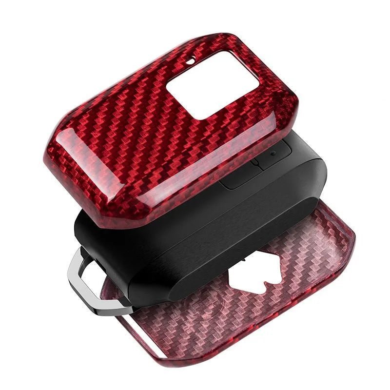 Real Carbon fiber Car Remote key Fob case key Cover for suzuki swift 2017 2019 2020 wagon R monopoly keyless holder protection - Avero