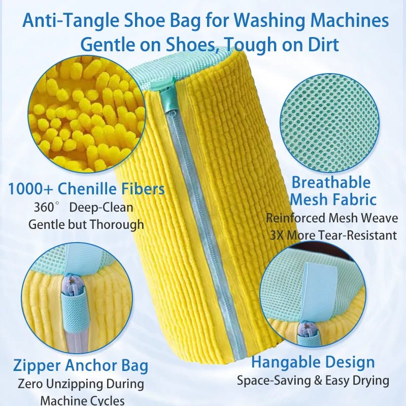 Shoe bag for lazy people a household washing machine special protective bag that prevents deformation and does not damage shoes - Avero