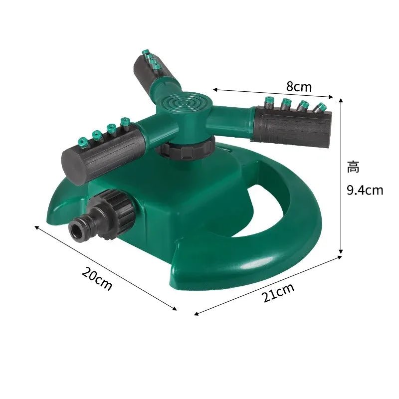 Sprinkler Nozzle 360 Degree Automatic Rotating Water Spray Garden Lawn Automatic Sprinkler Garden Watering Irrigation Supplies - Avero