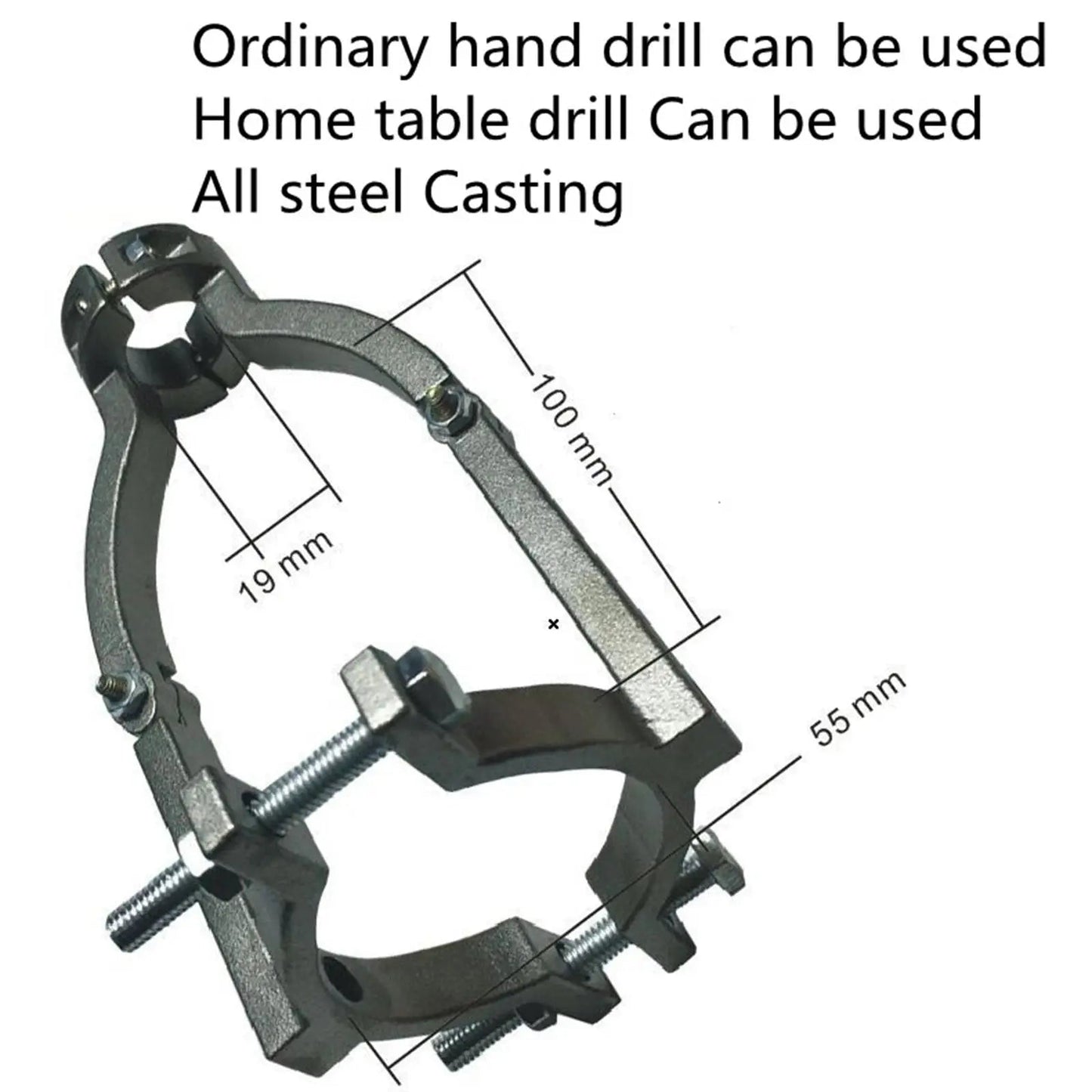 Square Hole Drill Woodworking Drill Tools Auger Mortising Chisel Drill Set DIY Furniture Square Woodworking Drill - Avero