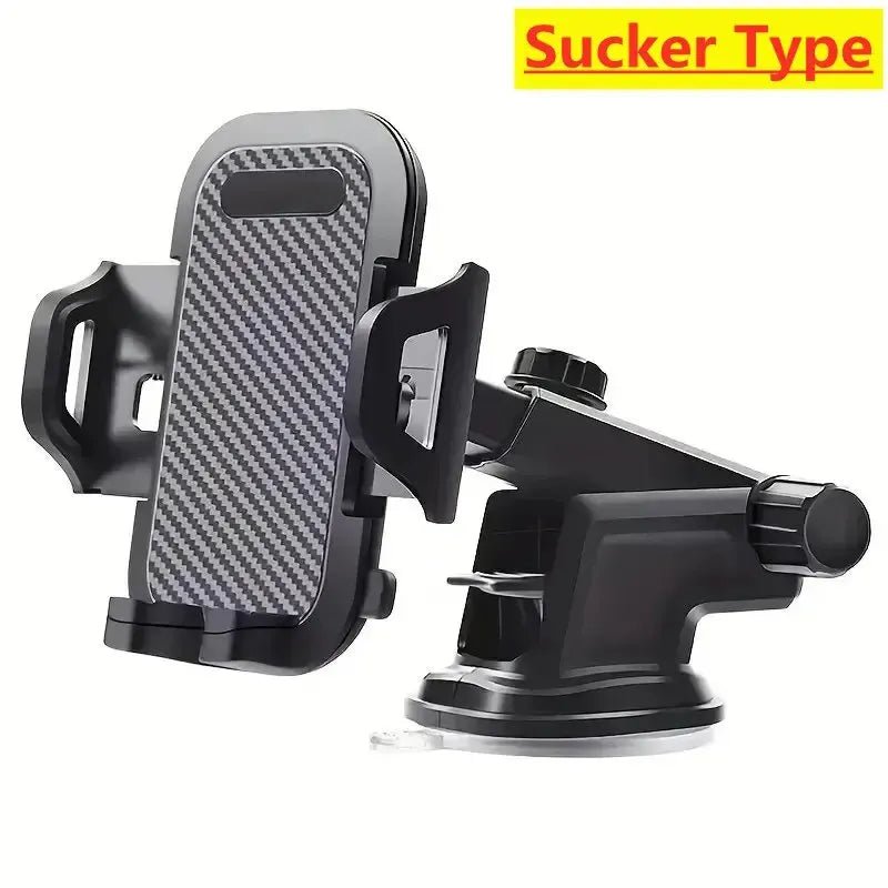 Sucker Car Phone Holder Stand Gravity Dashboard Suction Cup Smartphone Mobile Cell Support in Car Bracket For All Phones - Avero