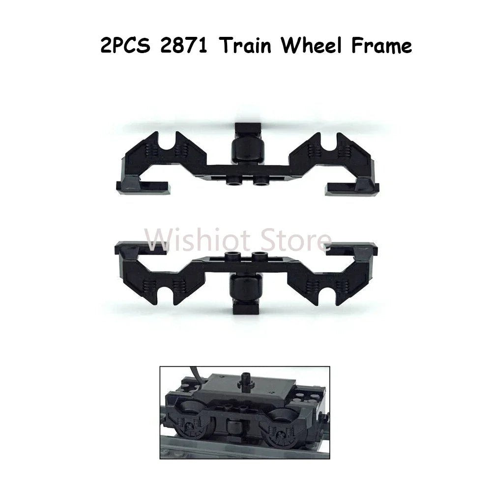 Technical Parts Train Motor 88002 MOC Pack Power Functions Battery Box Tracks Top Base Plate for Legoeds EV3 91994 74784 2871 - Avero
