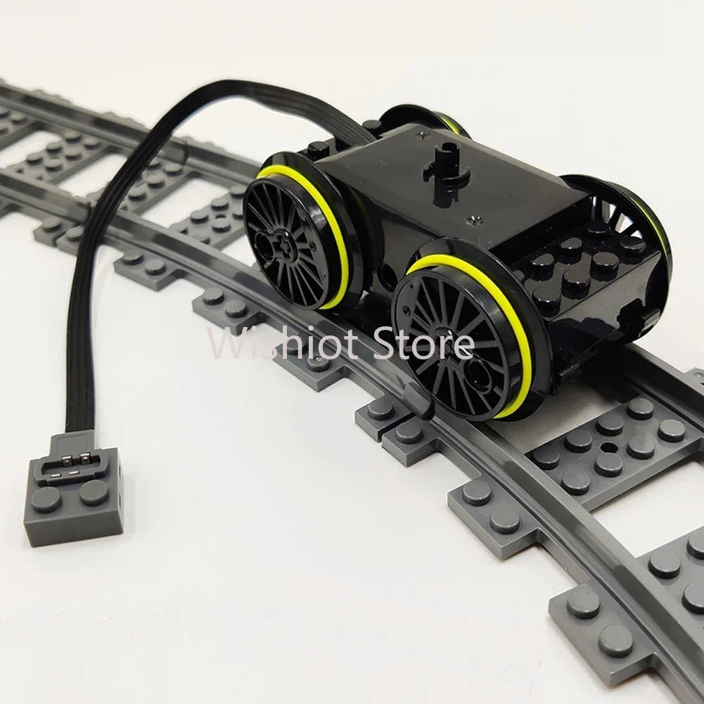 Technical Parts Train Motor 88002 MOC Pack Power Functions Battery Box Tracks Top Base Plate for Legoeds EV3 91994 74784 2871 - Avero