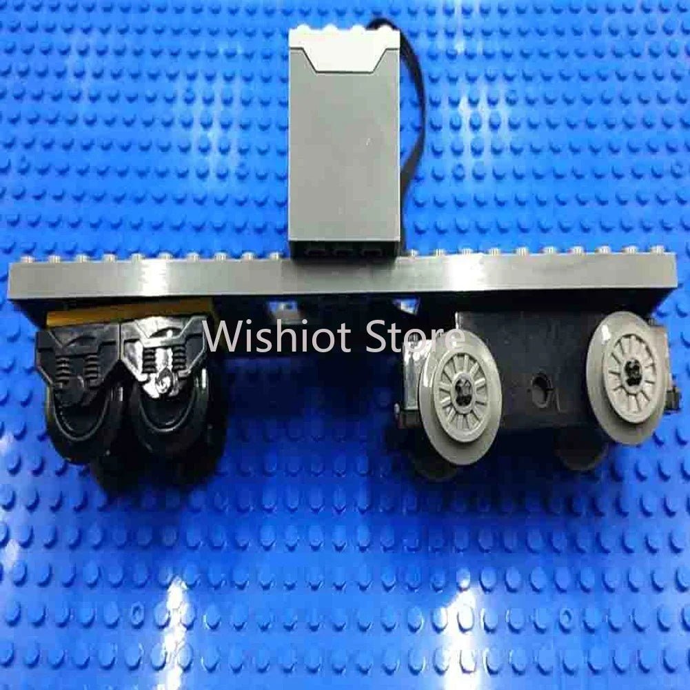 Technical Parts Train Motor 88002 MOC Pack Power Functions Battery Box Tracks Top Base Plate for Legoeds EV3 91994 74784 2871 - Avero