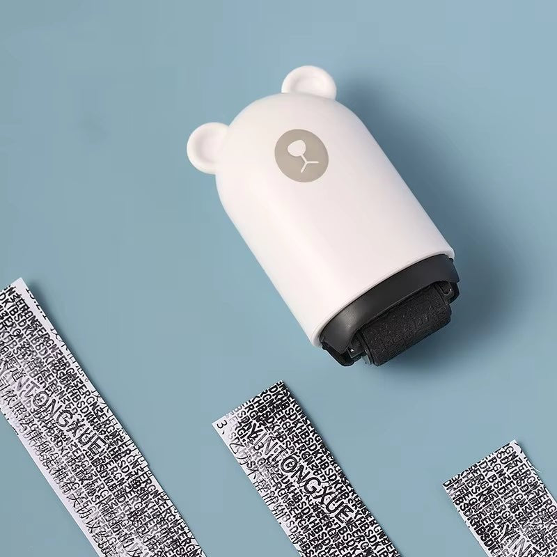 Theft Protection Roller Stamp for Privacy Confidential Data Guard Your Security Stamp Roller Privacy Seal Roller Theft Protect - Avero