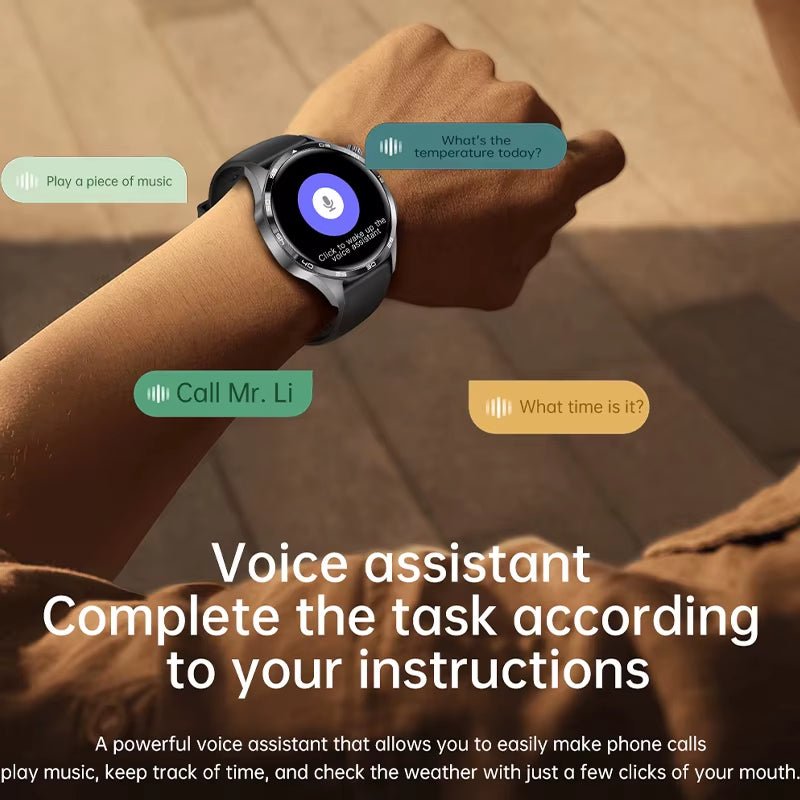 Watch 5 PRO Smart Watch Men Watch 5 AMOLED HD Screen Bluetooth Call GPS Trajectory NFC Heart Rate Compass Smartwatches 2024 New - Avero