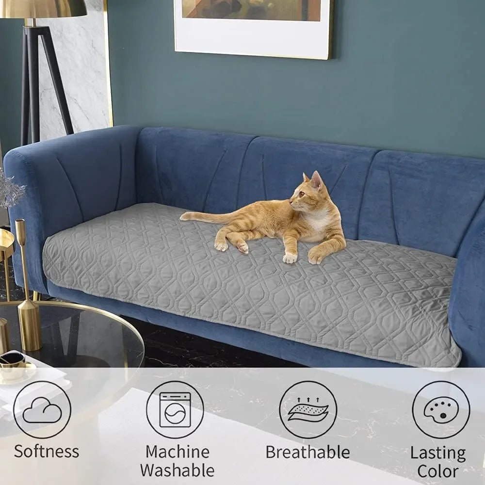 Waterproof Dog Bed Cover Pet Blanket for Furniture Bed Couch Sofa Reversible - Avero