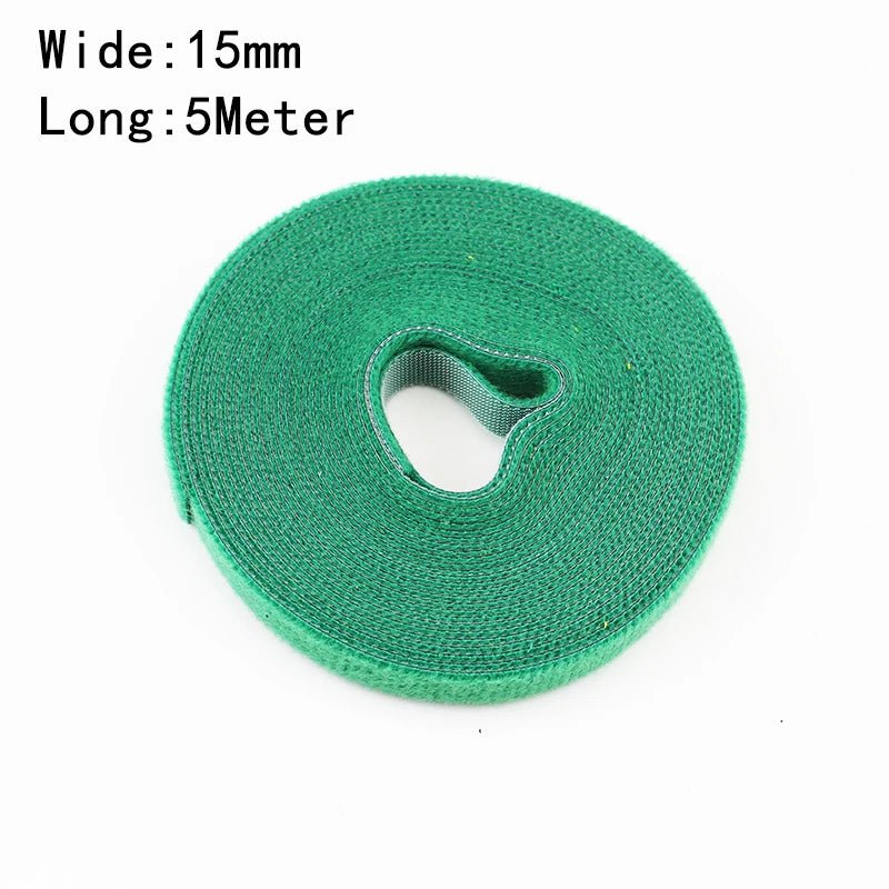 Wholesale 2/5M/Roll 12mm Width Cable Organizer USB Cable Winder Management nylon Free Cut Ties Mouse earphone Cord cable ties - Avero
