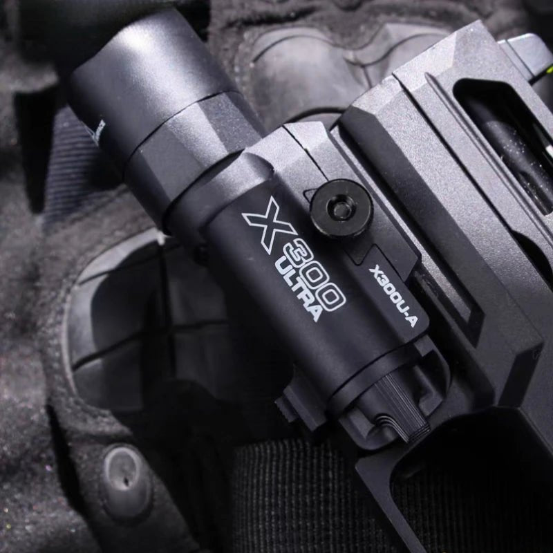 X300U - A Multi - functional Tactical Light: Fits 20mm Rail, for Toy Airsoft Guns, Hunting, CS Matches & Wargames - Avero