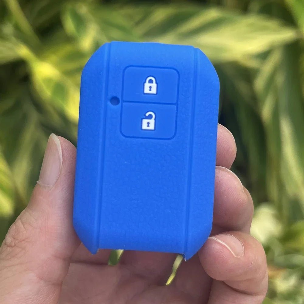 ZAD Silicone Rubber Car Key Cover Case Set For Suzuki New Swift 2017 Wagon R Japanese Monopoly Type 3c 2Button Remote Bey Holder - Avero