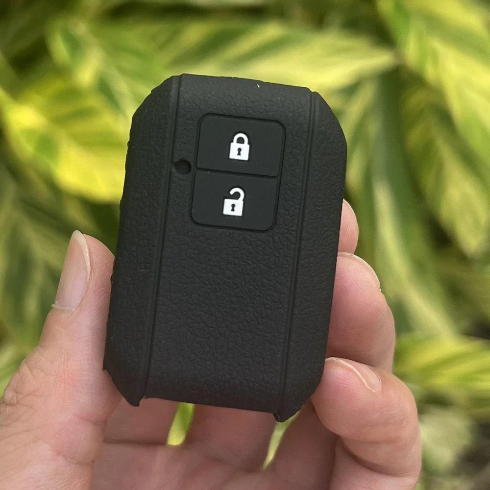 ZAD Silicone Rubber Car Key Cover Case Set For Suzuki New Swift 2017 Wagon R Japanese Monopoly Type 3c 2Button Remote Bey Holder - Avero