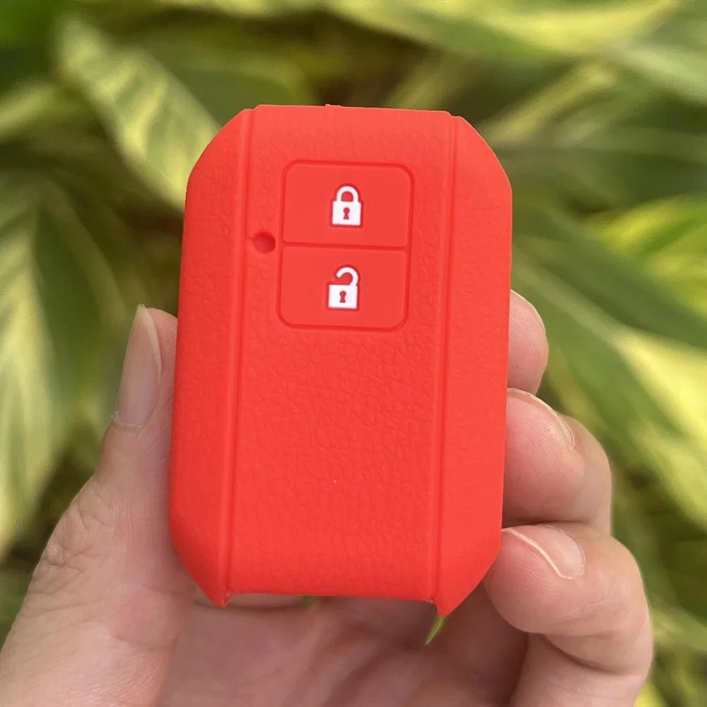 ZAD Silicone Rubber Car Key Cover Case Set For Suzuki New Swift 2017 Wagon R Japanese Monopoly Type 3c 2Button Remote Bey Holder - Avero