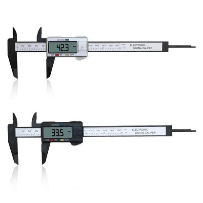 0 - 150mm High Strength Plastic Student Home Woodworking Gap Play Measuring Calipers Electronic Digital Calipers - Avero