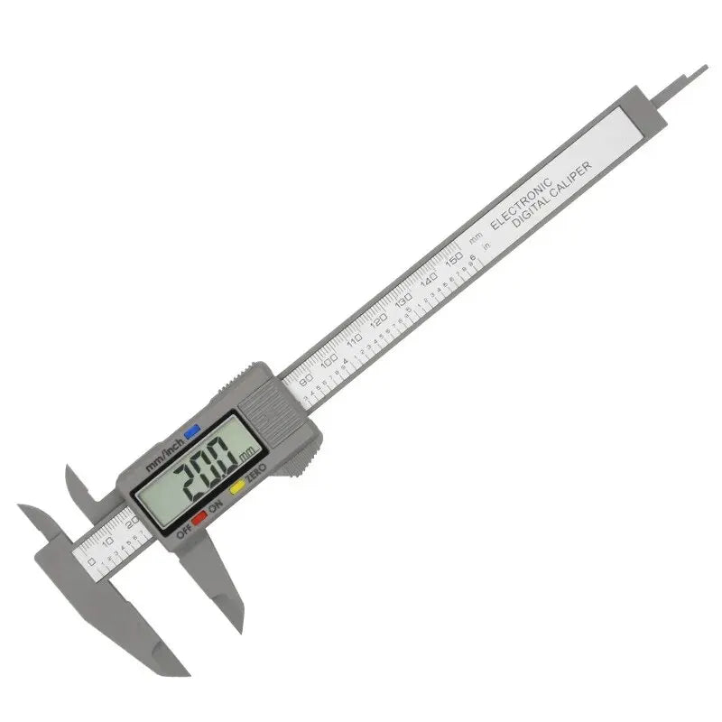 0 - 150mm High Strength Plastic Student Home Woodworking Gap Play Measuring Calipers Electronic Digital Calipers - Avero