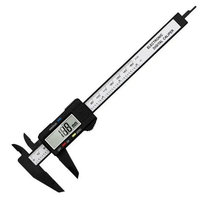 0 - 150mm High Strength Plastic Student Home Woodworking Gap Play Measuring Calipers Electronic Digital Calipers - Avero