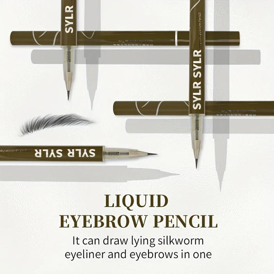 0.008mm Ultra Fine Eyebrow Pen Long Last Smudge Proof Waterproof Sweat - Proof High Pigmented Easy Applying Liquid Eye Brow Pencil - Avero