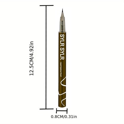 0.008mm Ultra Fine Eyebrow Pen Long Last Smudge Proof Waterproof Sweat - Proof High Pigmented Easy Applying Liquid Eye Brow Pencil - Avero