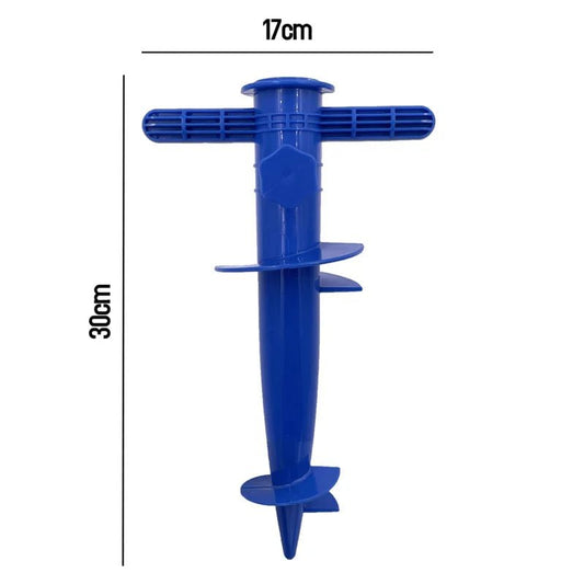1 - Pack Plastic Beach Umbrella Plug Base Floor Fork Insert Accessory - Avero