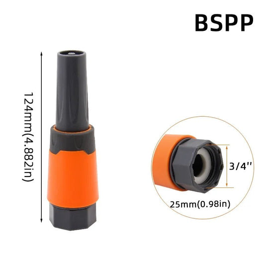 1 - Pcs 1/2" 3/4" 1" Garden Hose Quick Connect Adapters - EU BPS Threaded Fittings for Faucets, Spray Guns & Watering Systems - Avero