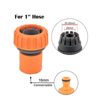 1 - Pcs 1/2" 3/4" 1" Garden Hose Quick Connect Adapters - EU BPS Threaded Fittings for Faucets, Spray Guns & Watering Systems - Avero