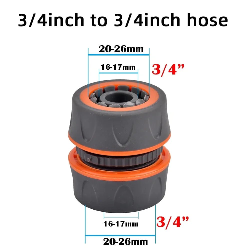 1 - Pcs 1/2" 3/4" 1" Garden Hose Quick Connect Adapters - EU BPS Threaded Fittings for Faucets, Spray Guns & Watering Systems - Avero