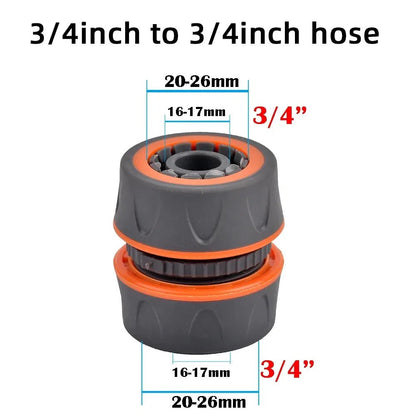 1 - Pcs 1/2" 3/4" 1" Garden Hose Quick Connect Adapters - EU BPS Threaded Fittings for Faucets, Spray Guns & Watering Systems - Avero