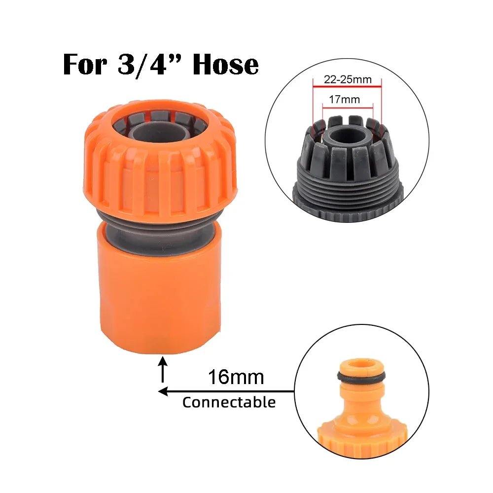 1 - Pcs 1/2" 3/4" 1" Garden Hose Quick Connect Adapters - EU BPS Threaded Fittings for Faucets, Spray Guns & Watering Systems - Avero