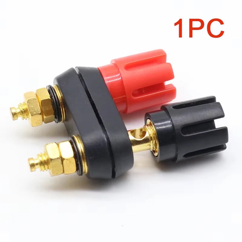 1 pcs Speaker banana plug BINDING POST terminal connector banana socket Dual Female Banana Plug for Speaker Amplifier - Avero