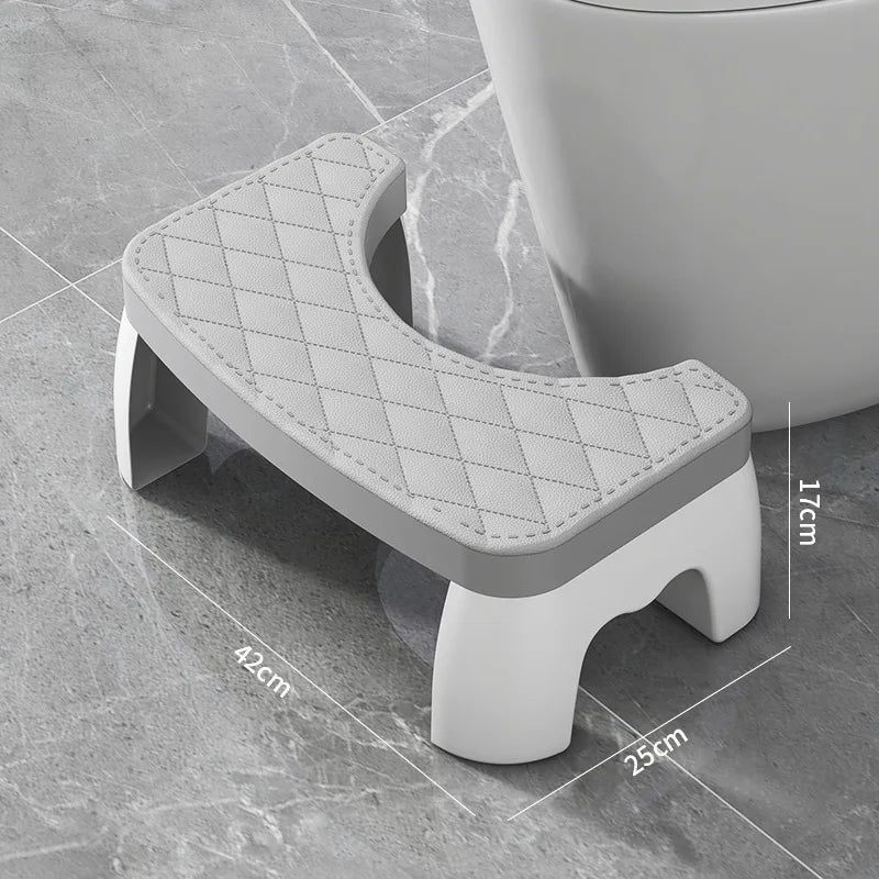 1 thick anti slip stool pad, footstool, household bathroom, adult squatting toilet, toilet footstool waterproof squatting toilet - Avero