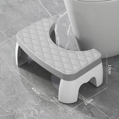 1 thick anti slip stool pad, footstool, household bathroom, adult squatting toilet, toilet footstool waterproof squatting toilet - Avero