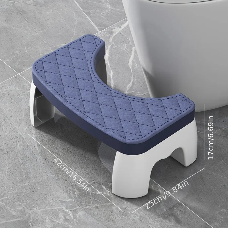 1 thick anti slip stool pad, footstool, household bathroom, adult squatting toilet, toilet footstool waterproof squatting toilet - Avero