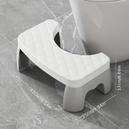 1 thick anti slip stool pad, footstool, household bathroom, adult squatting toilet, toilet footstool waterproof squatting toilet - Avero