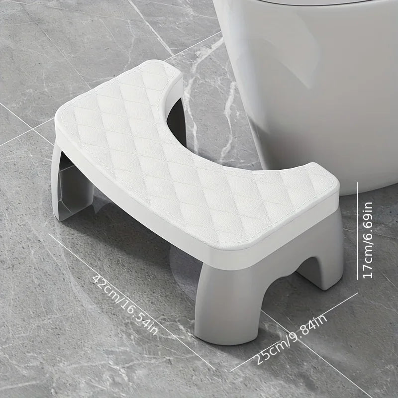1 thick anti slip stool pad, footstool, household bathroom, adult squatting toilet, toilet footstool waterproof squatting toilet - Avero