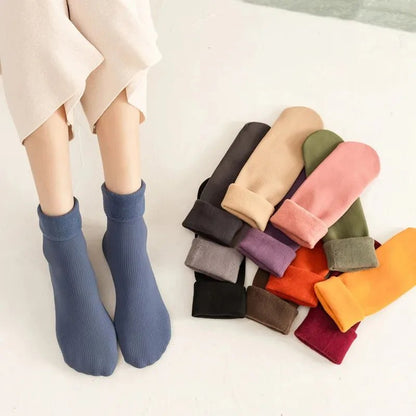 10 Pairs Fuzzy Print Socks Cute & Lightweight Invisible Socks Women's Stockings & Hosiery - Avero