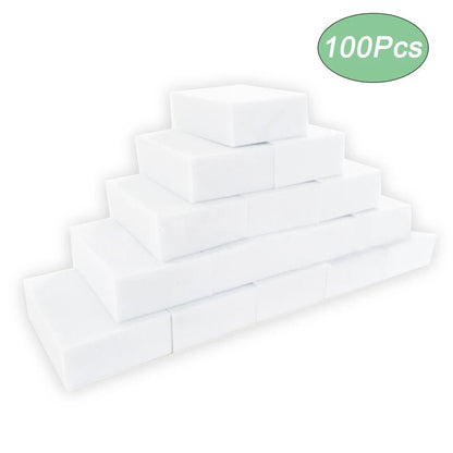 10/20/50/100Pcs Melamine Sponge Magic Sponge Eraser Eraser Cleaner Cleaning Sponges for Kitchen Bathroom Cleaning Tools 10*6*2cm - Avero
