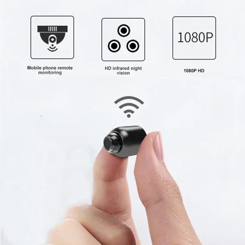 1080P HD Mini Camera Wireless WiFi Baby Monitor Indoor Safety Security Surveillance Night Vision Camcorder IP Cam Video Recorder - Avero