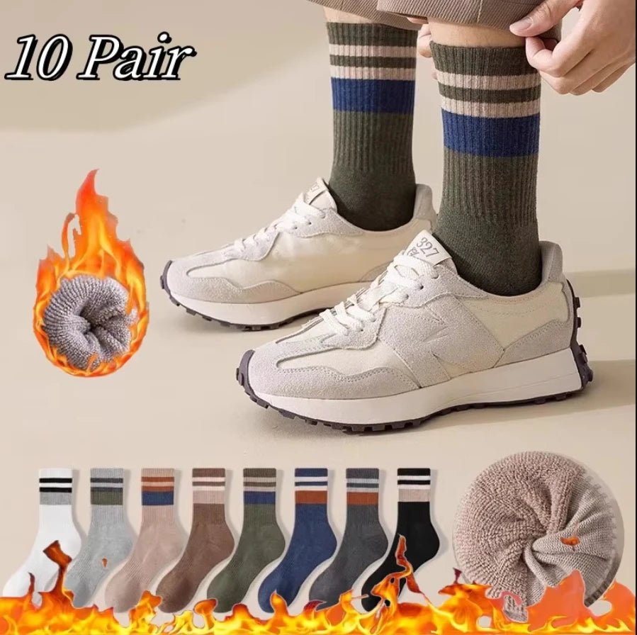 10pairs Men's Fashion Cotton Breathable Comfortable Ankle Socks, Men's Summer Socks - Avero