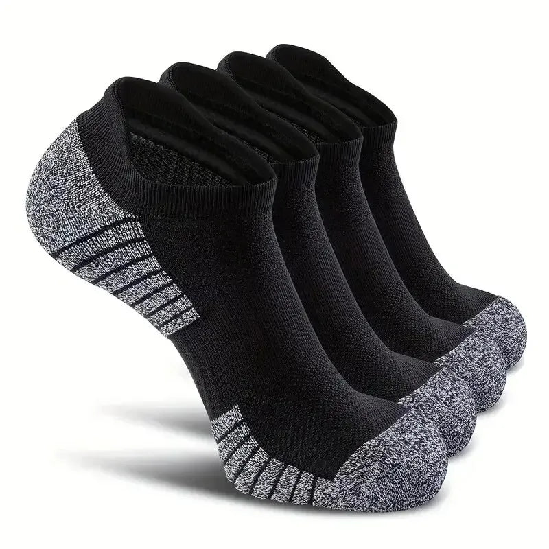 10pairs Men's Fashion Cotton Breathable Comfortable Ankle Socks, Men's Summer Socks - Avero