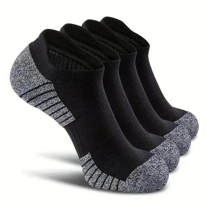 10pairs Men's Fashion Cotton Breathable Comfortable Ankle Socks, Men's Summer Socks - Avero