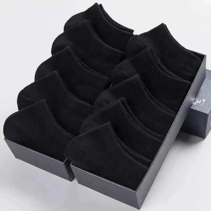 10pairs Men's Fashion Cotton Breathable Comfortable Ankle Socks, Men's Summer Socks - Avero